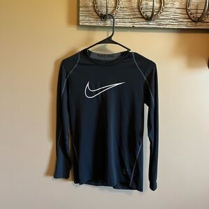 Nike Pro Black Long Sleeve Top